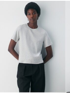 Aritzia Babaton Function T-shirt in Heather Chrome